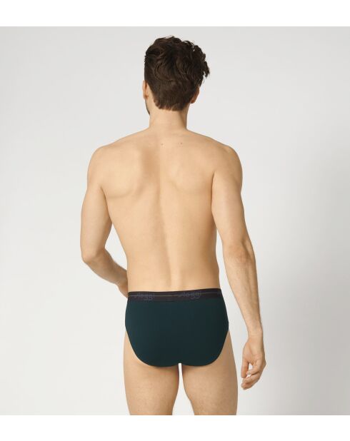 Set di 3 slip Start Midi verde/nero/blu