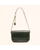 Borsa a tracolla Alice forest in pelle - 26x15x5,6 cm
