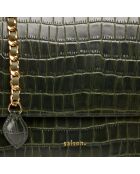 Borsa a tracolla Alice forest in pelle - 26x15x5,6 cm