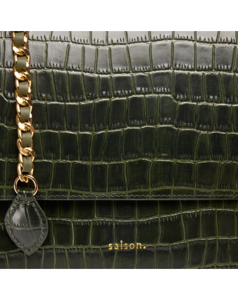 Borsa a tracolla Alice forest in pelle - 26x15x5,6 cm