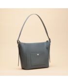 Alma Neptune Beuteltasche aus Leder - 262 x 237 x 115 mm
