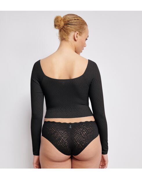 Zero Feel Bliss Long Sle. Langarmshirt schwarz