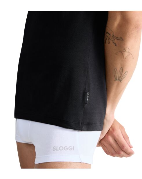 Confezione da 2 magliette nere 24/7 Sh03 O-Neck