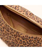 Sac banane Mado en cuir léopard - 33x18x8,7 cm