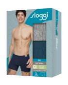 Set van 2 Go Natural grijze shorties