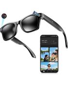 Gafas inteligentes multifunción Vision edition: montura negra mate/lentes de grafito