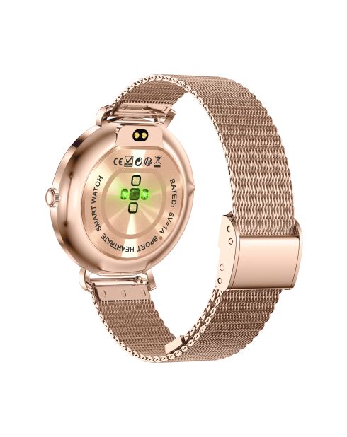 Elite Edition 1,43-Zoll-Smartwatch mit goldfarbenem AMOLED-Touchscreen