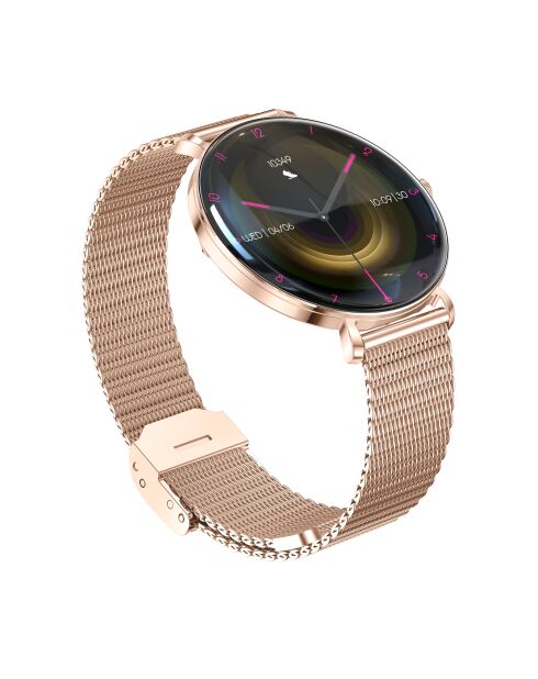 Elite Edition 1,43-Zoll-Smartwatch mit goldfarbenem AMOLED-Touchscreen