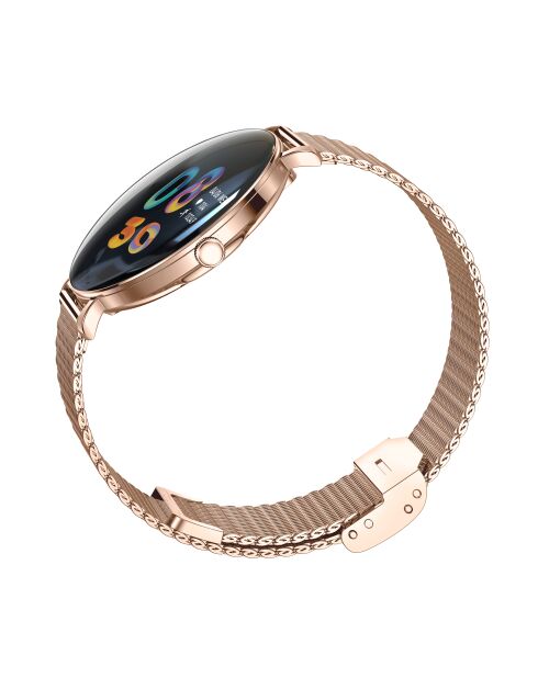 Elite Edition 1,43-Zoll-Smartwatch mit goldfarbenem AMOLED-Touchscreen