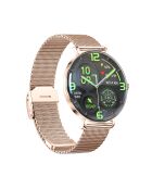 Elite Edition 1,43-Zoll-Smartwatch mit goldfarbenem AMOLED-Touchscreen