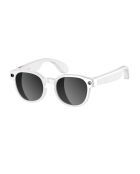 Futura Edition Multifunktions-Smart-Brille — weißer, matter Rahmen, Graphitgläser