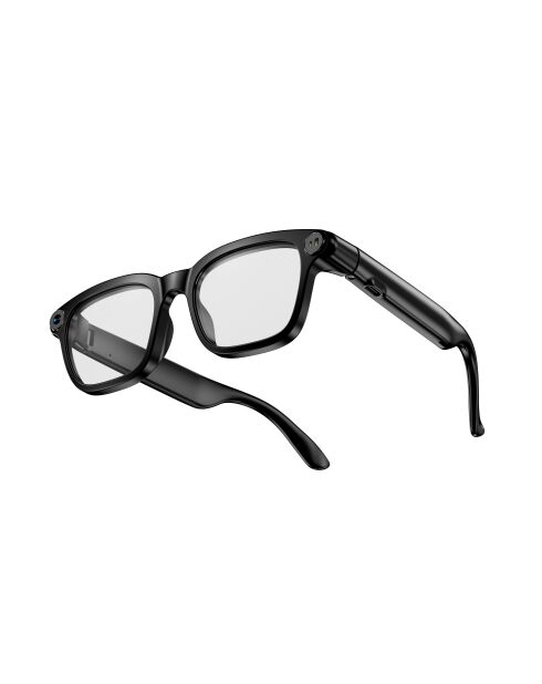 Occhiali intelligenti multifunzione Vision edition - montatura nera opaca/lenti trasparenti