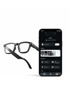 Lunettes intelligentes multifonctions édition Vision - monture mat noir/verres incolores