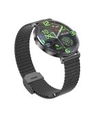 AMOLED Elite Edition Smartwatch 1,43-Zoll-Touchscreen, schwarz