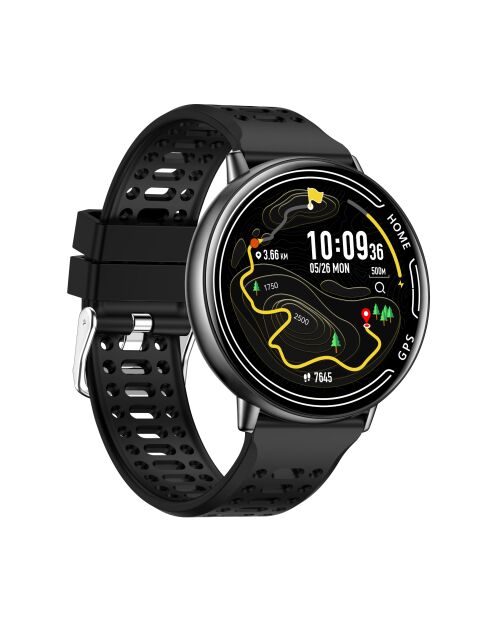 Galaxy 2026 GPS-Smartwatch in schwarzer Ausgabe