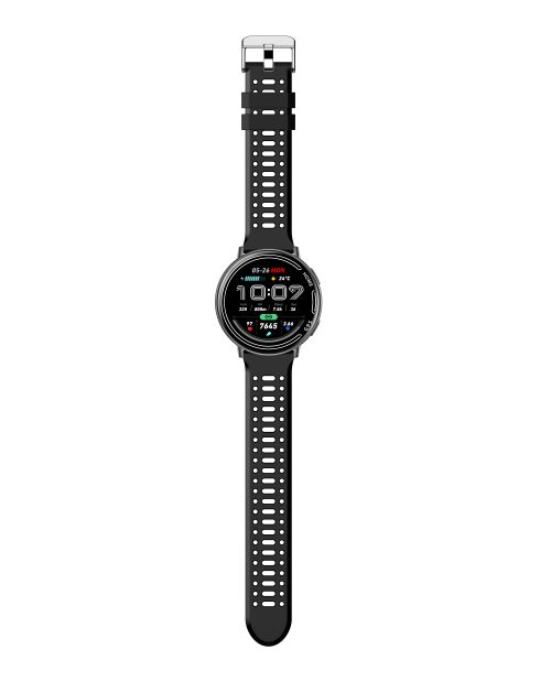 Galaxy 2026 GPS-Smartwatch in schwarzer Ausgabe
