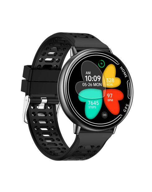 Galaxy 2026 GPS-Smartwatch in schwarzer Ausgabe