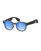 Futura Edition Multifunktions-Smart-Brille — schwarzer matter Rahmen/blaue Gläser