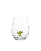 4 Verres à boire Misa clair - D.9 x H.12 cm