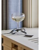 6 Coupes de champagne Astrid clair - D.11 x H.15,5 cm