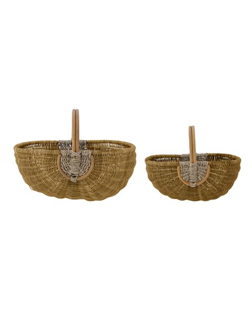 Natuurmand van Vibber - L.40 x L.26 x H.26 x H.29/L50 x L.32 x H.37 cm