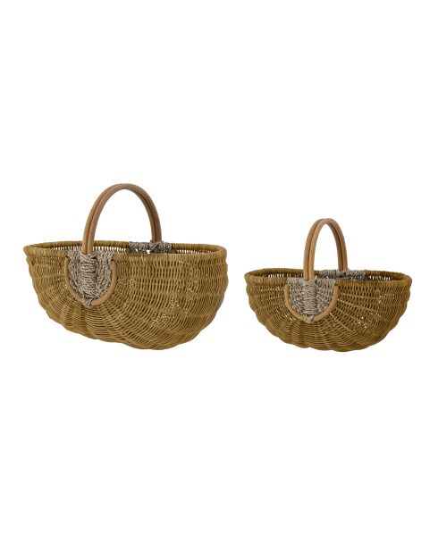 Natuurmand van Vibber - L.40 x L.26 x H.26 x H.29/L50 x L.32 x H.37 cm