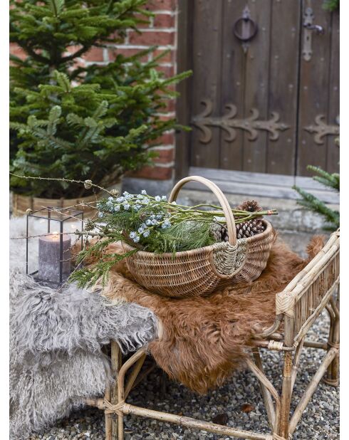 Natuurmand van Vibber - L.40 x L.26 x H.26 x H.29/L50 x L.32 x H.37 cm