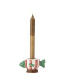 Portacandele votivo Codia multicolore - L.13 x H.7 x L.8 cm