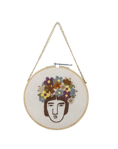 Decorazione murale multicolore Cambiano - D.21,5 x l.0,25 cm