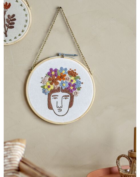 Decorazione murale multicolore Cambiano - D.21,5 x l.0,25 cm