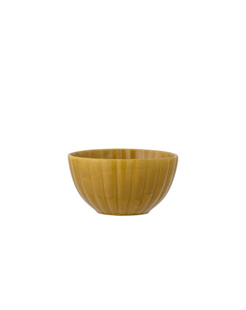6 gelbe Latina-Schalen - D.9 x H.5 cm