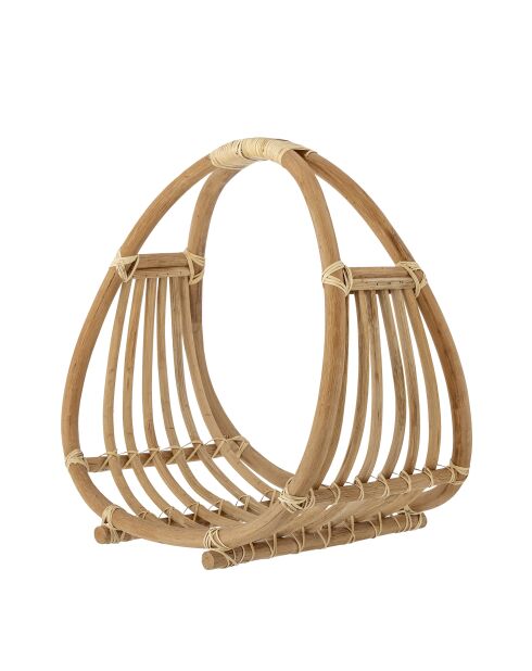 Porte-revues Perla nature - L.42 x H.45 x l.30 cm
