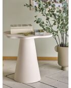 Mesa auxiliar Soller nature - L.56 x H.48 x L.43 cm