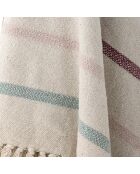 Plaid multicolore Frey - L.160 x L.130 cm