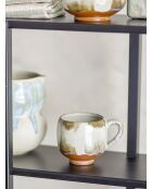Lot de 4 Tasse Jade nature - D.9,5 x H.8,5 cm