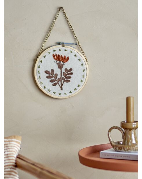 Decorazione murale Maidstone multicolore - D.16,5 x l.0,25 cm