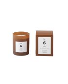 Sequoia braune Duftkerze - D.8 x H.10 cm