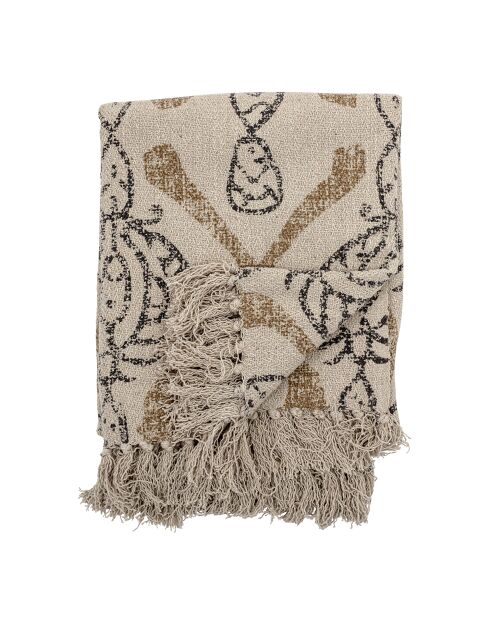 Decke Freddy Nature - L.160 x L.130 cm