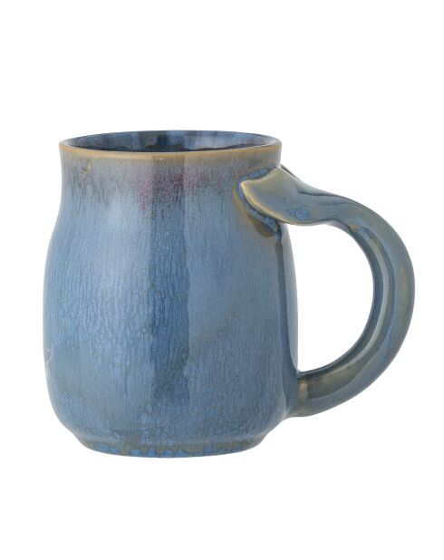 Tasse Rinat bleue - D.9,5 x H.11,5 cm