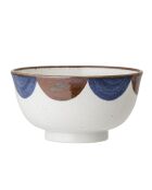 6 blaue Kamelienschalen - D.16,5 x H.8,5 cm