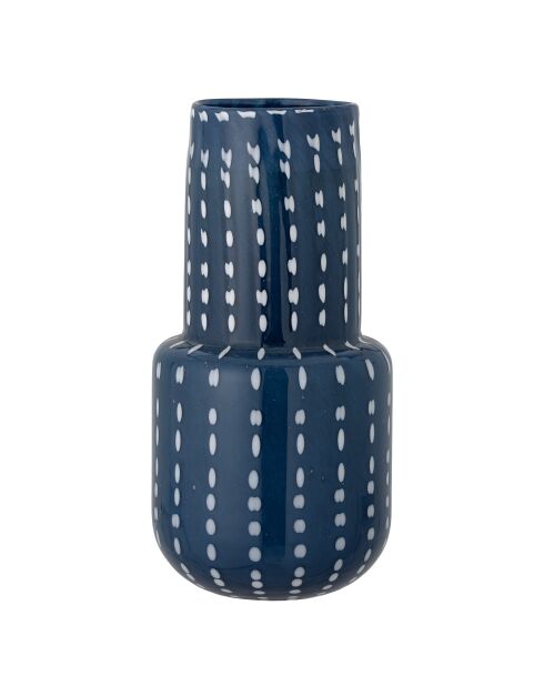 Vase Mayim bleue - D.17 x H.35 cm