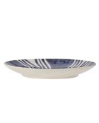 6 blaue Shama-Teller - D.27 x H.4 cm