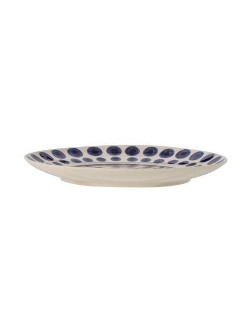 6 platos Shama multicolores - D.20.5 x H.2.5 cm