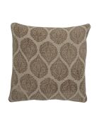 Cergy braunes Kissen - L.50 x L.50 cm