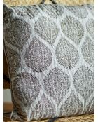 Cergy braunes Kissen - L.50 x L.50 cm