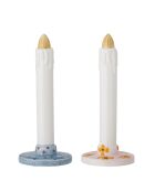 2 Décorations Heida multicolores - D.7,5 x H.18 cm