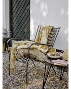 Thelma gelbes Plaid - L.150 x L.125 cm