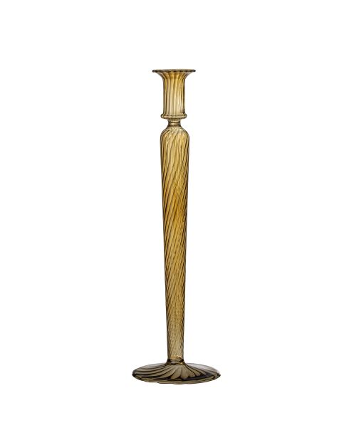 Portacandele Dara marrone - D.10 x H.35 cm