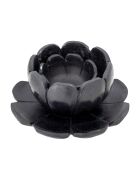 Set di 3 portacandele Reiko neri