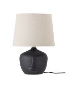 Matheo schwarze Tischlampe - D.30,5 x H.43 cm